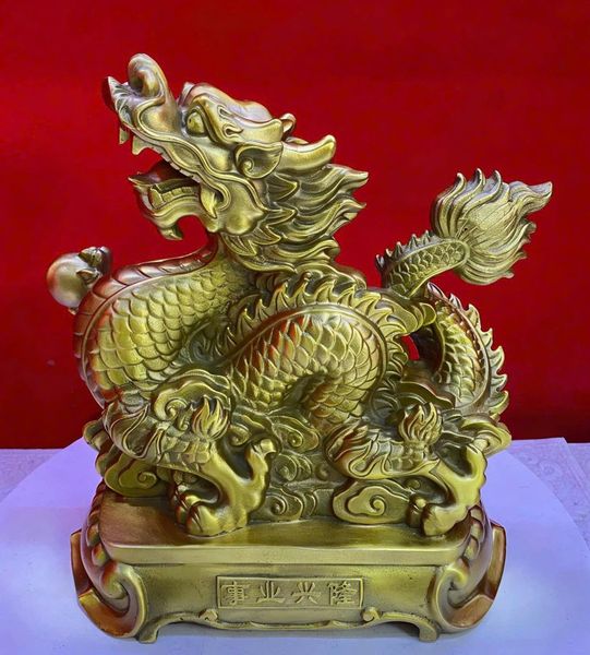 Tượng rồng bằng đồng