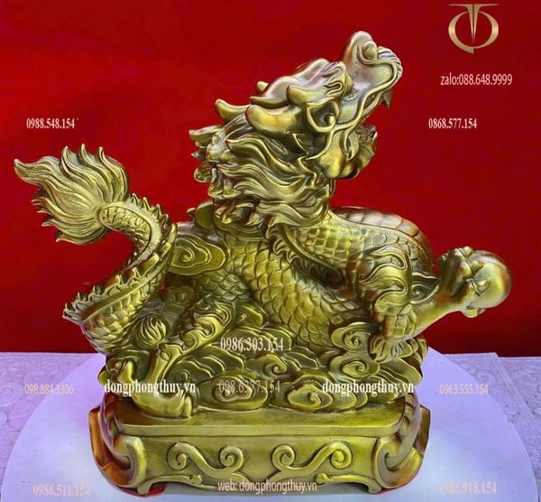 Tượng rồng bằng đồng