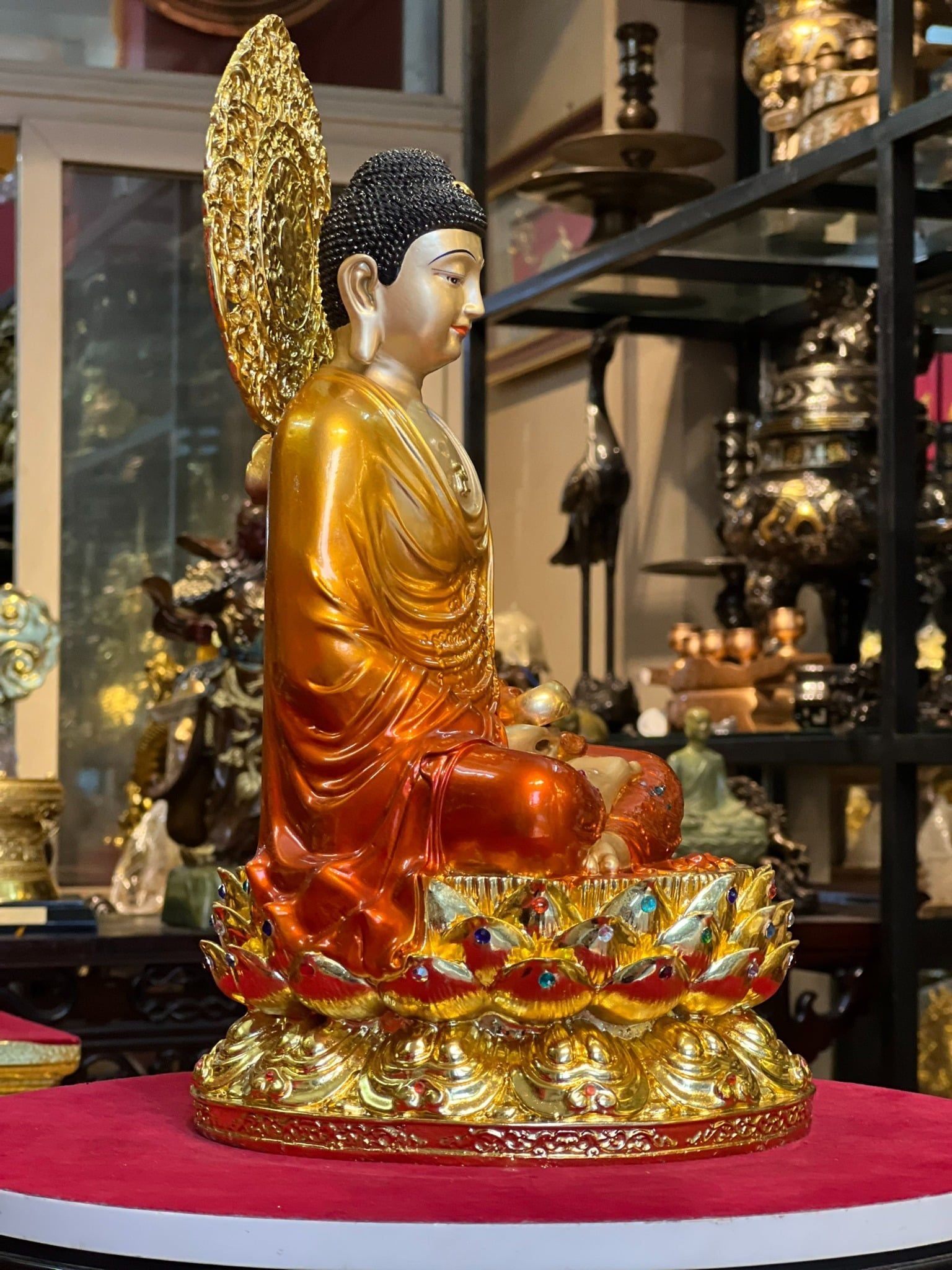 Tượng A Di Đà bằng đồng