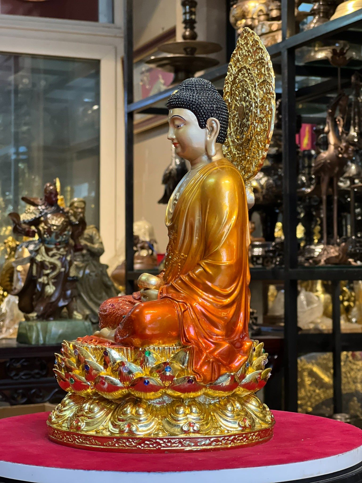 Tượng A Di Đà bằng đồng