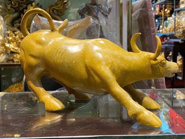 Tượng Trâu bằng đồng
