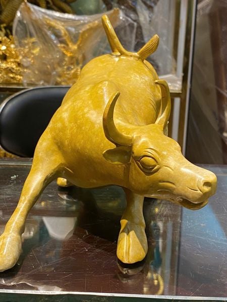Tượng Trâu bằng đồng