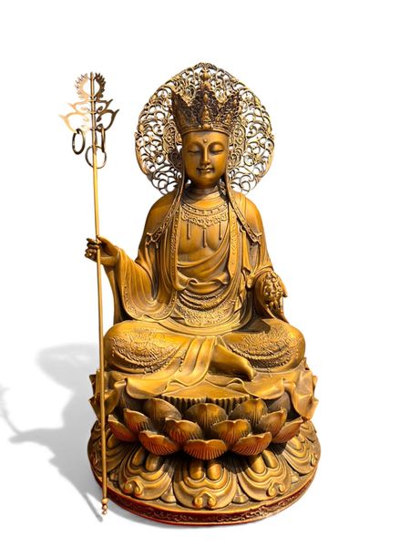 Tượng địa tạng vương cao 45cm