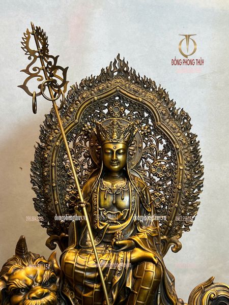 Tượng Địa Tạng vương bồ tát bằng đồng