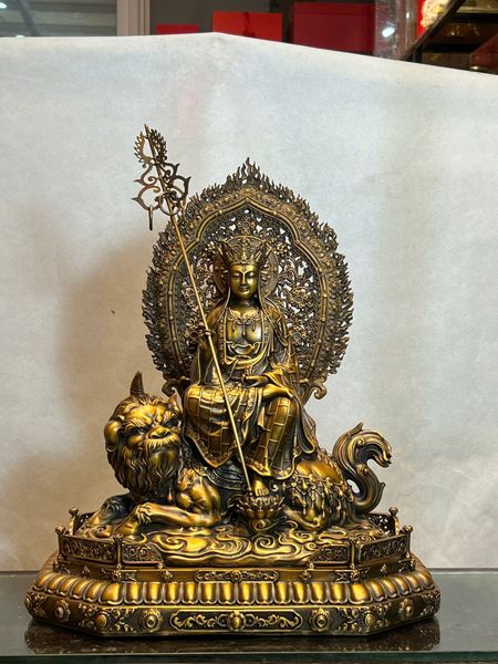 Tượng Địa Tạng vương bồ tát bằng đồng