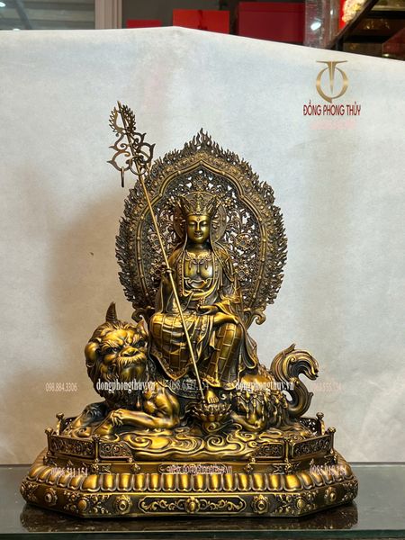 Tượng Địa Tạng vương bồ tát bằng đồng