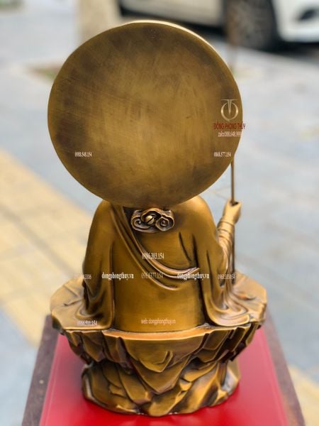 Tượng Địa Tạng Vương bằng đồng