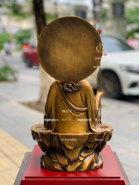 Tượng Địa Tạng Vương bằng đồng