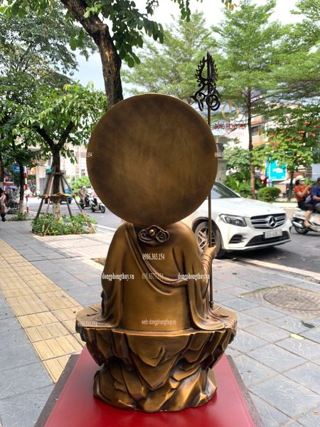 Tượng Địa Tạng Vương bằng đồng