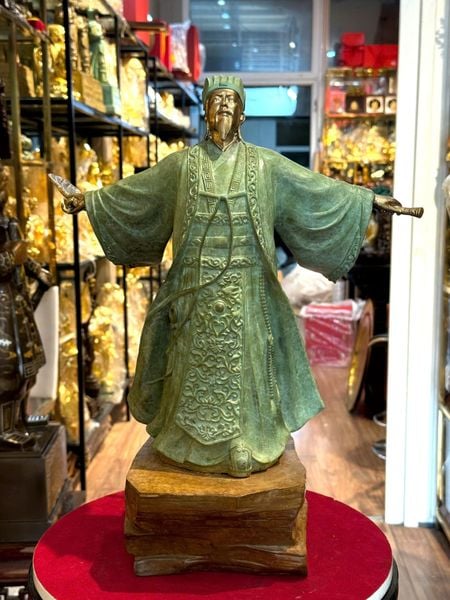 Tượng Gia Cát Lượng bằng đồng