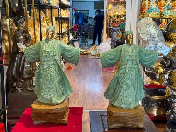 Tượng Gia Cát Lượng bằng đồng