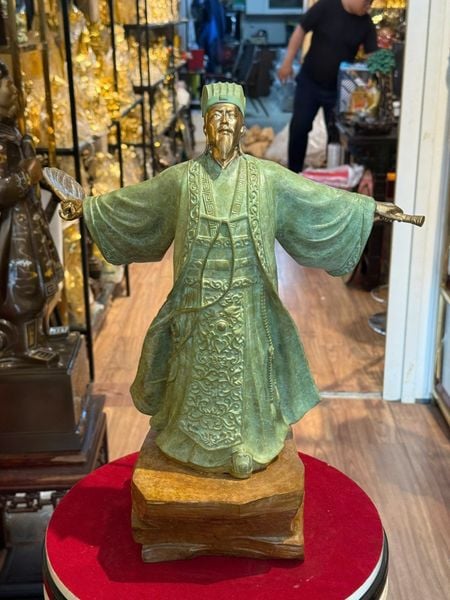 Tượng Gia Cát Lượng bằng đồng