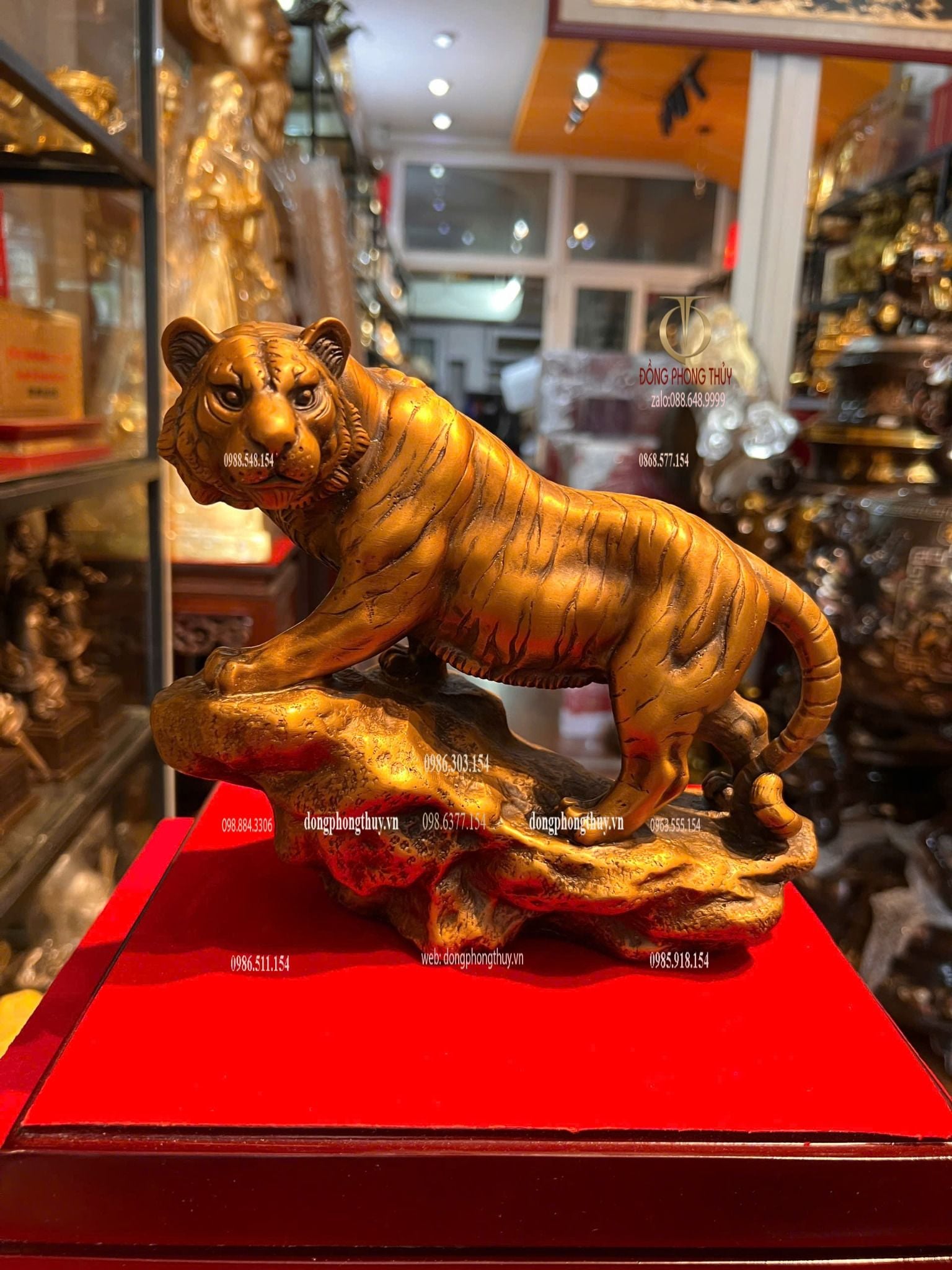 Tượng Hổ bằng đồng