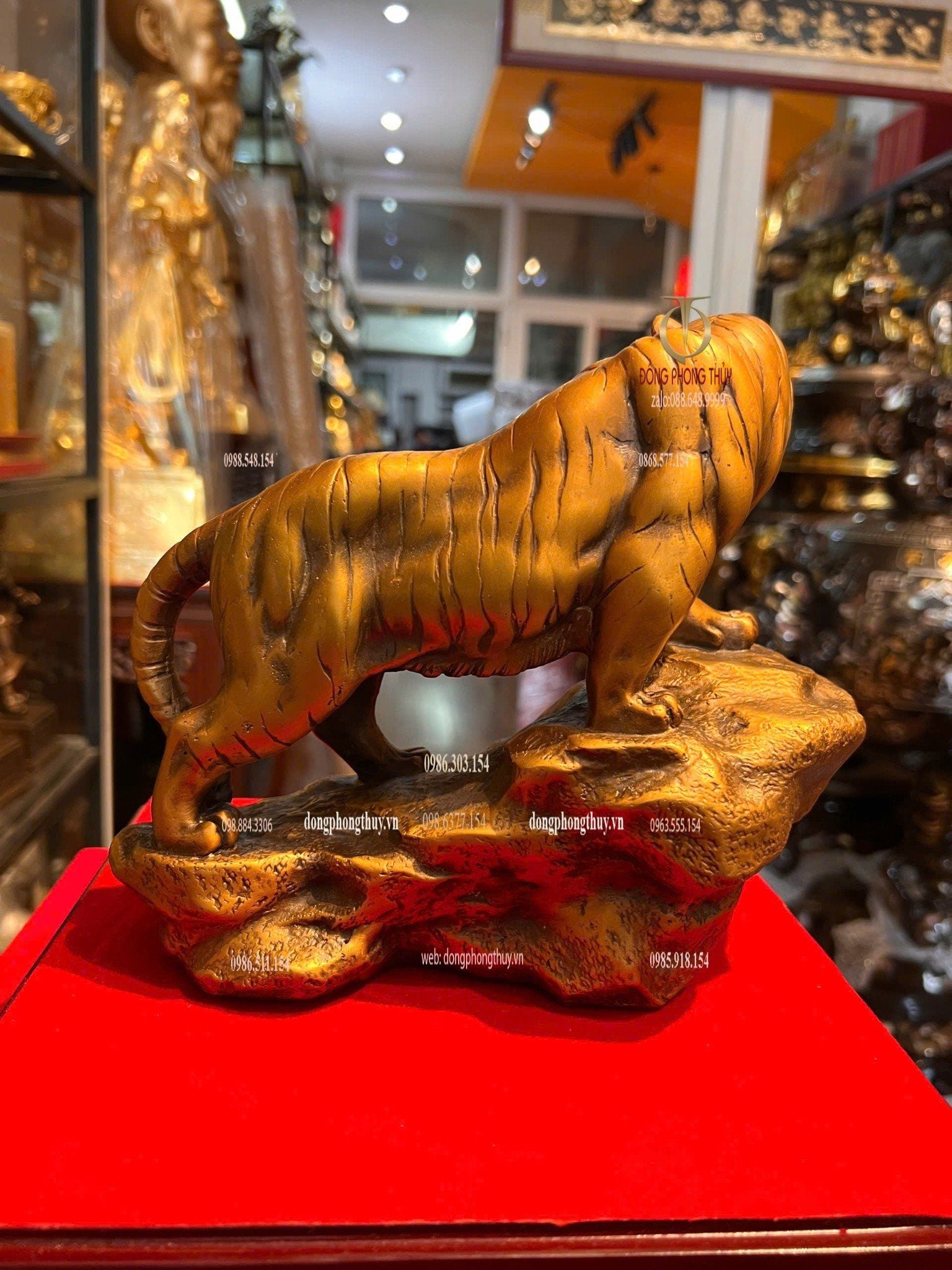 Tượng Hổ bằng đồng