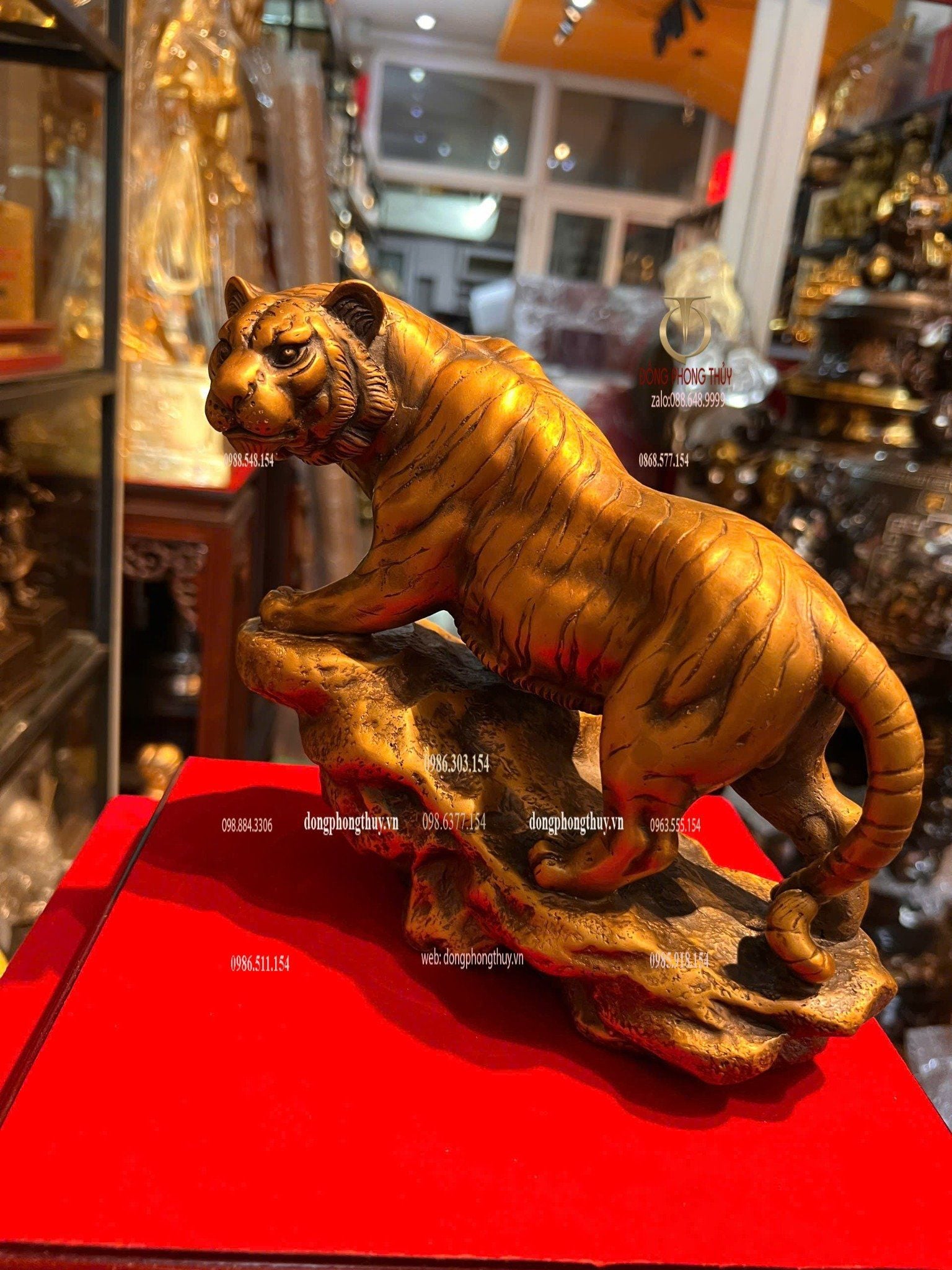 Tượng Hổ bằng đồng