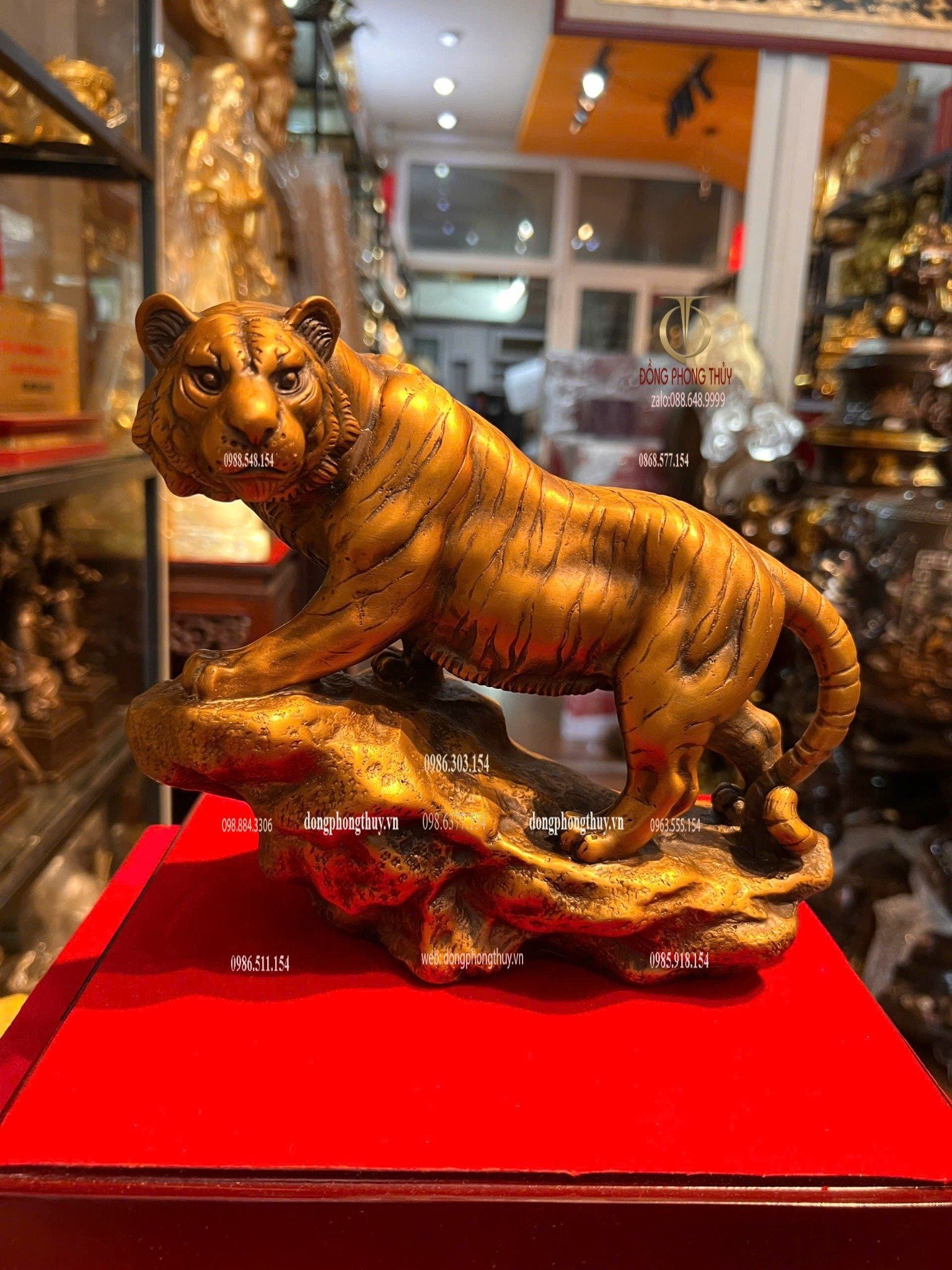 Tượng Hổ bằng đồng