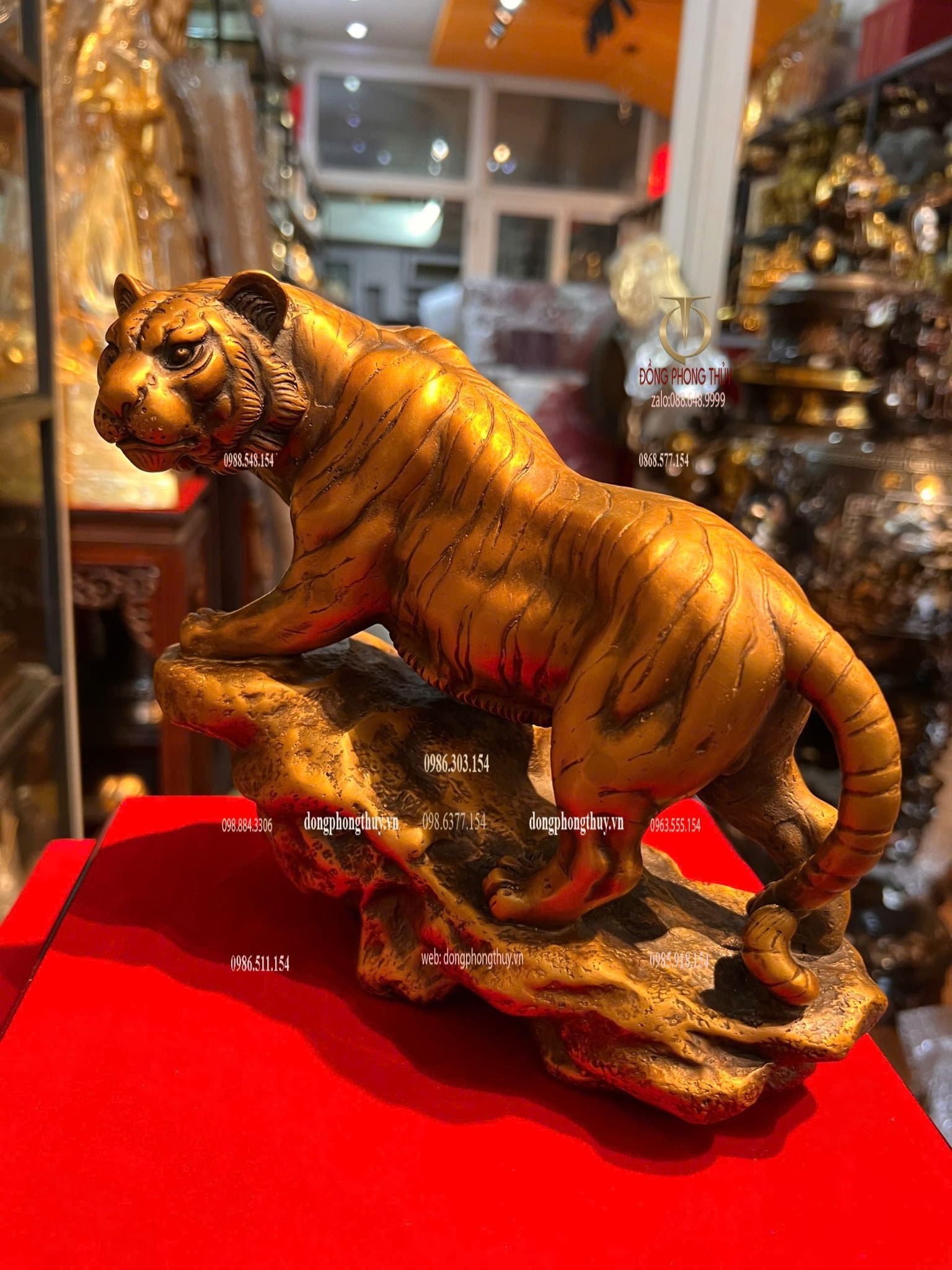 Tượng Hổ bằng đồng