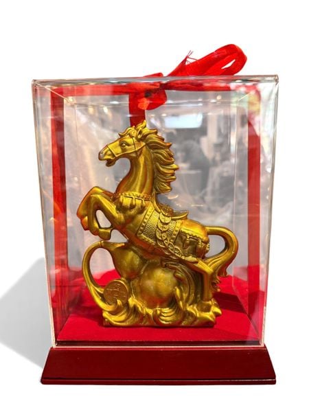 Tượng ngựa hồ lô bằng đồng