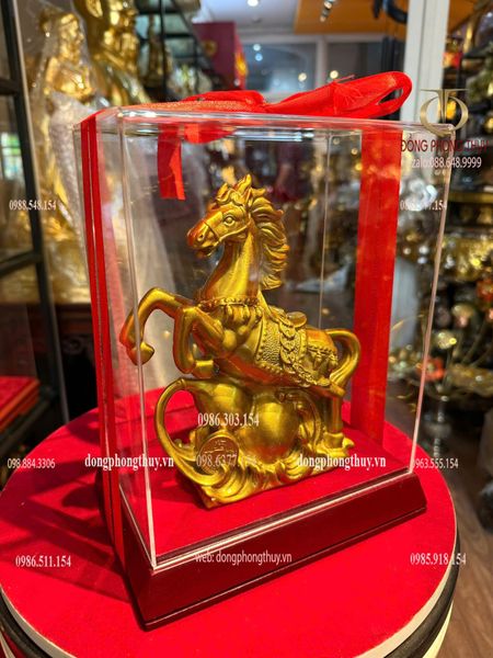 Tượng ngựa hồ lô bằng đồng