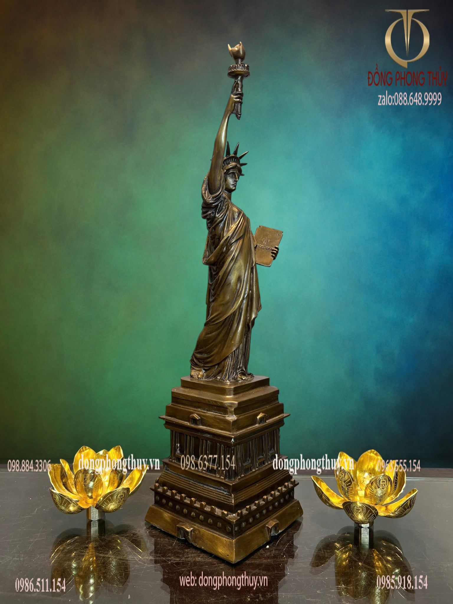 Tượng nữ thần tự do bằng đồng