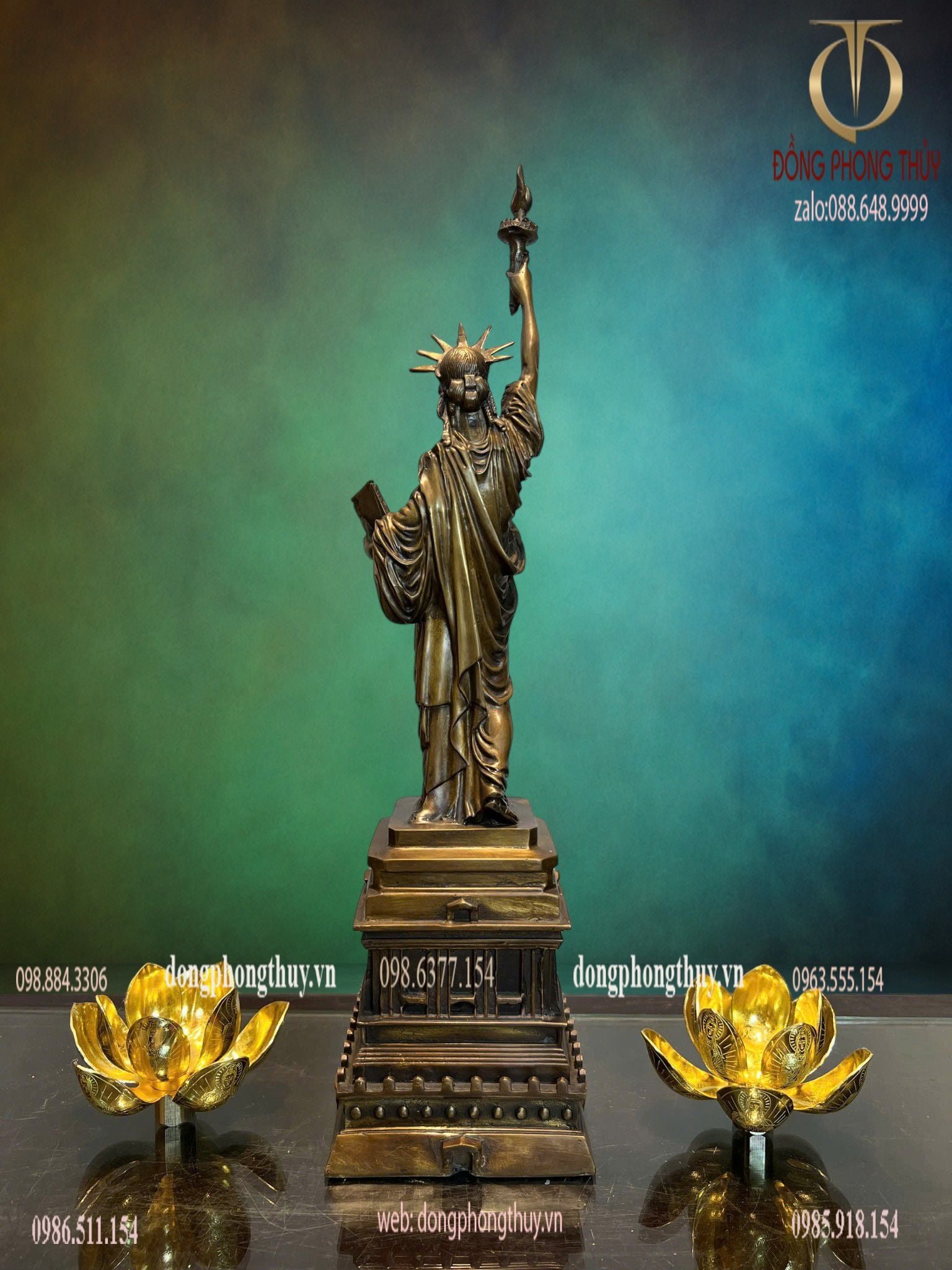 Tượng nữ thần tự do bằng đồng