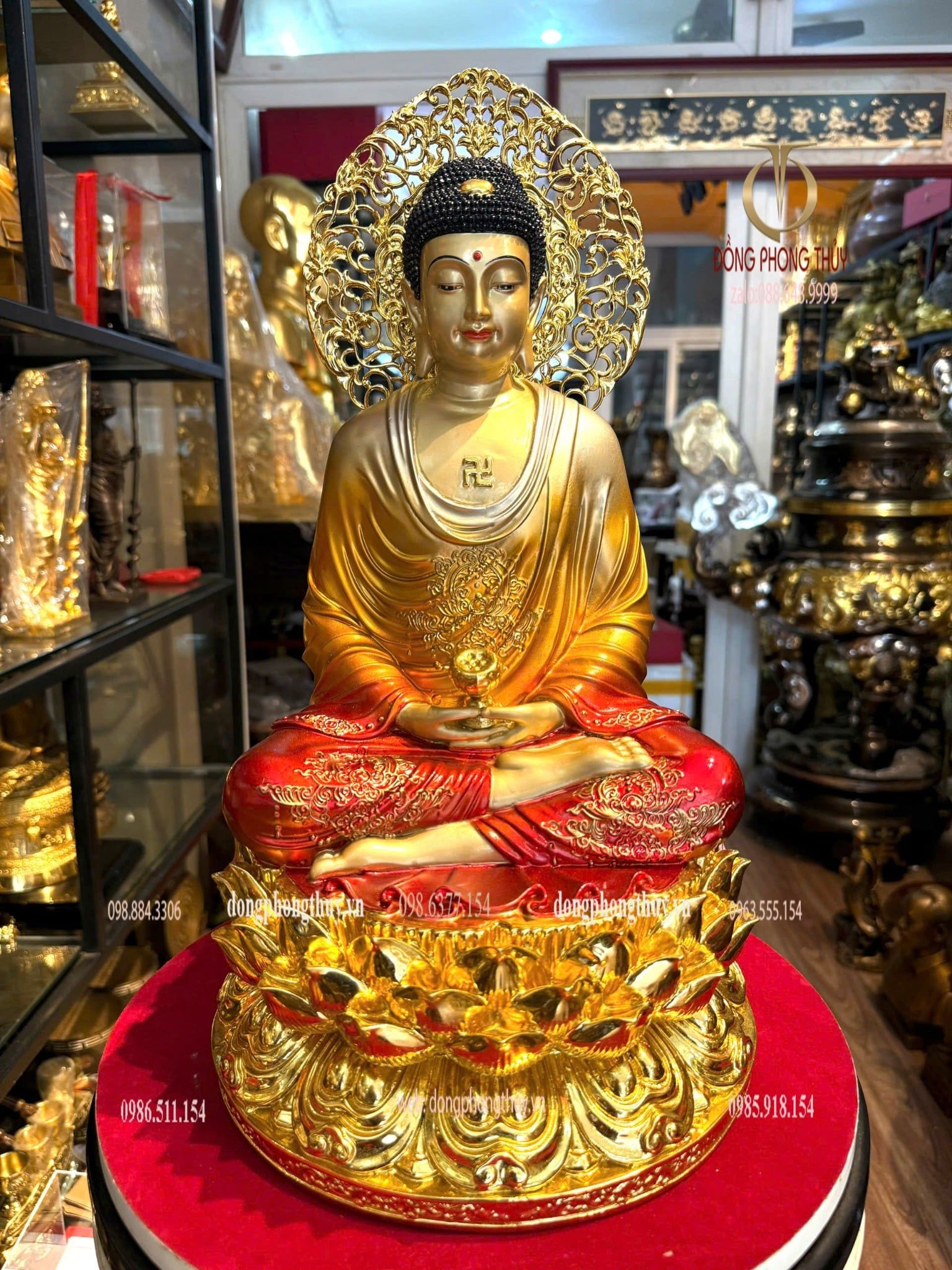 Tượng A Di Đà bằng đồng
