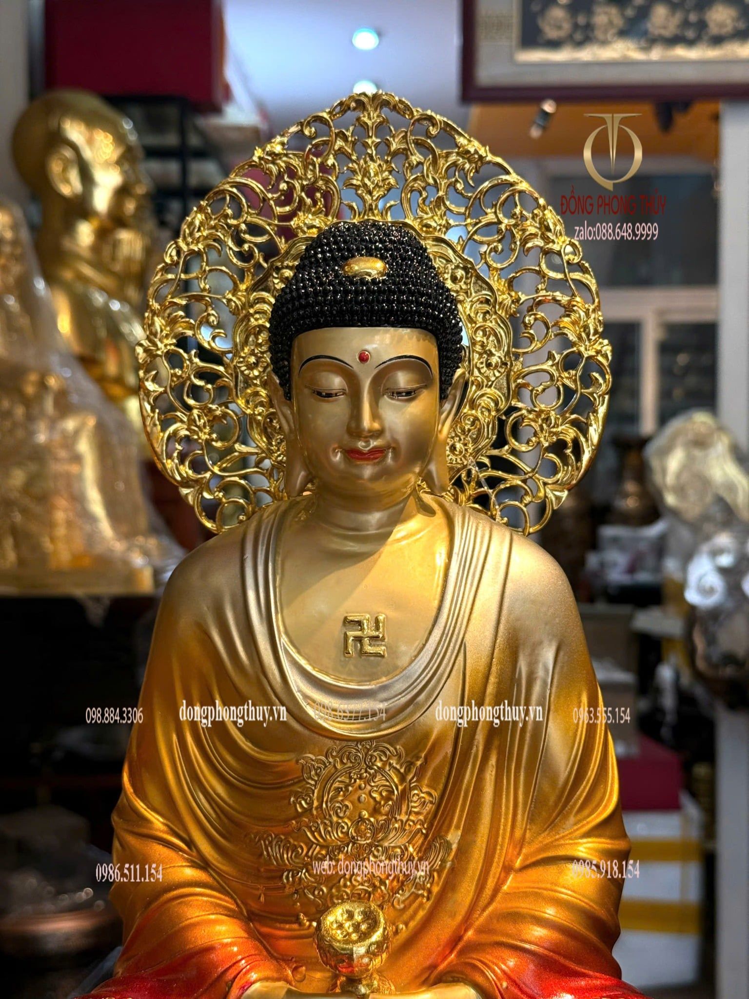 Tượng A Di Đà bằng đồng
