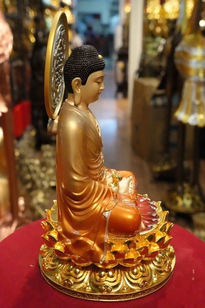 Tượng phật A Di Đà bằng đồng