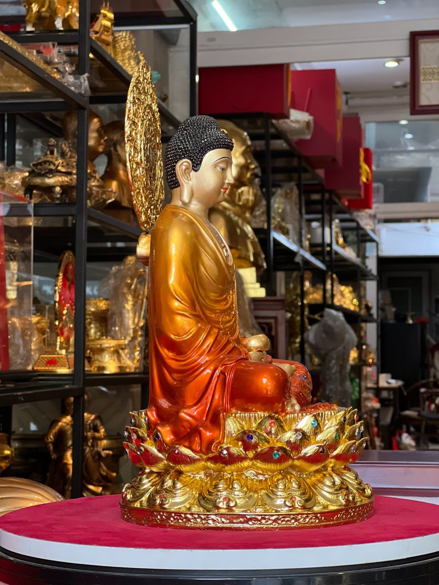Tượng A Di Đà bằng đồng