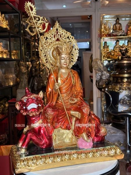 Tượng địa tạng vương bồ tát bằng đồng