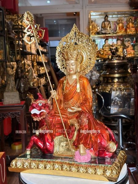 Tượng địa tạng vương bồ tát bằng đồng