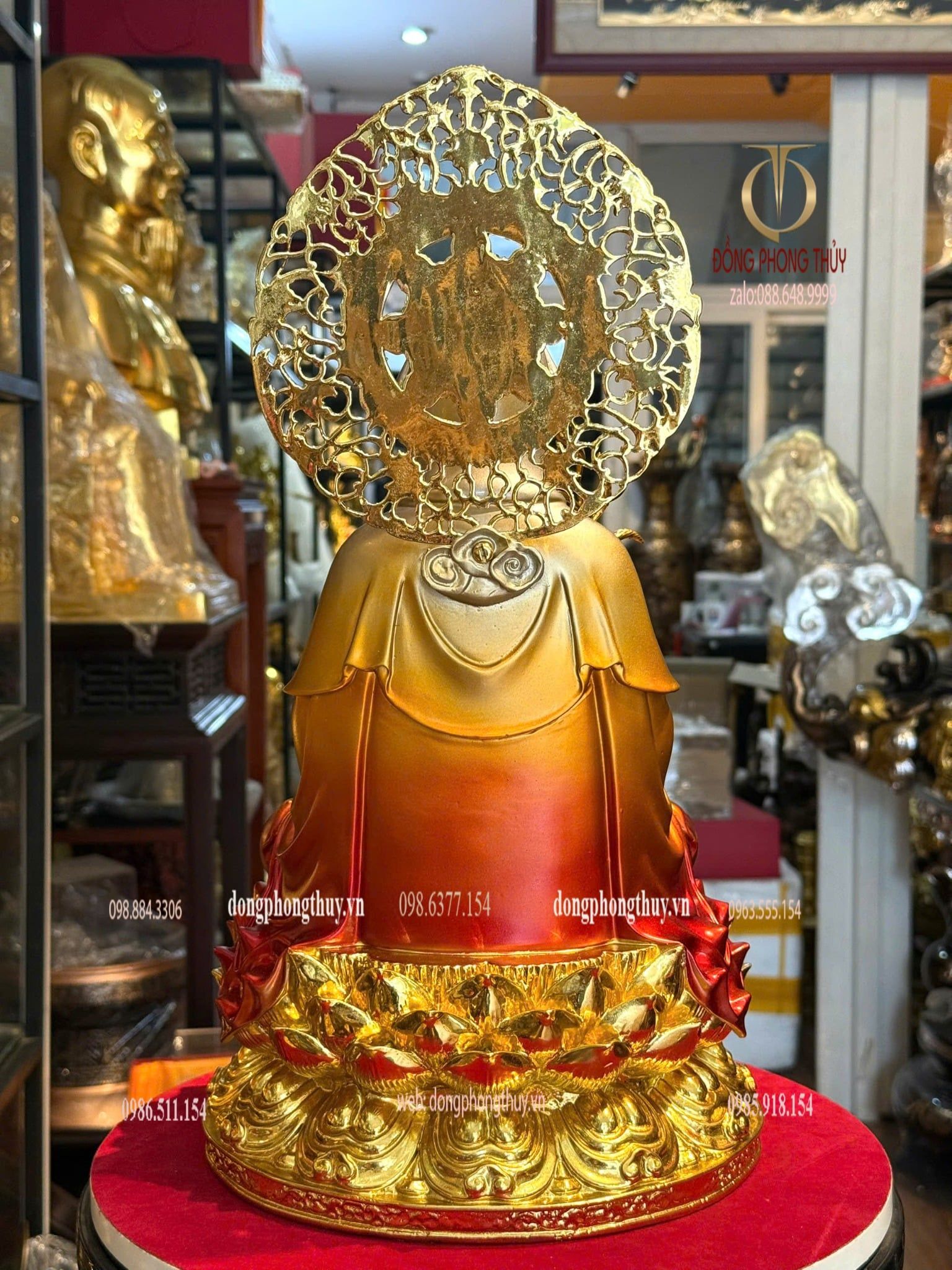 Tượng quan âm bằng đồng