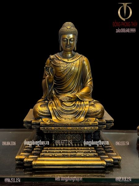 Tượng phật thích ca bằng đồng