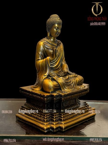 Tượng phật thích ca bằng đồng