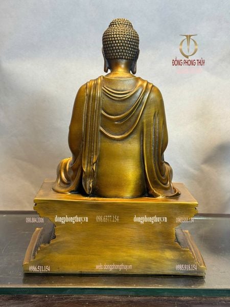 Tượng phật Thích Ca bằng đồng