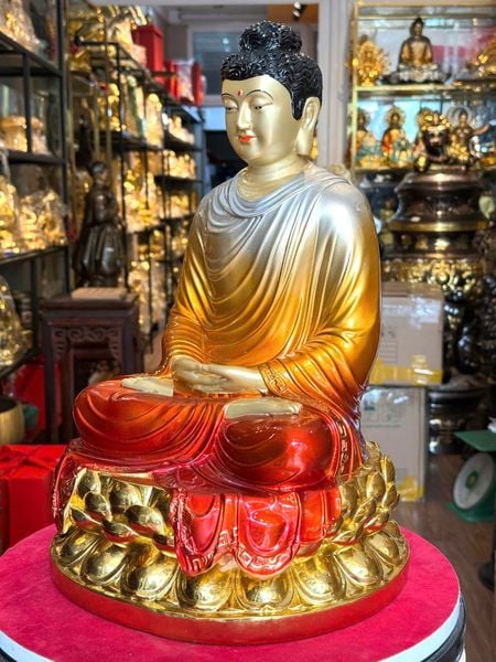 Tượng phật Thích Ca bằng đồng