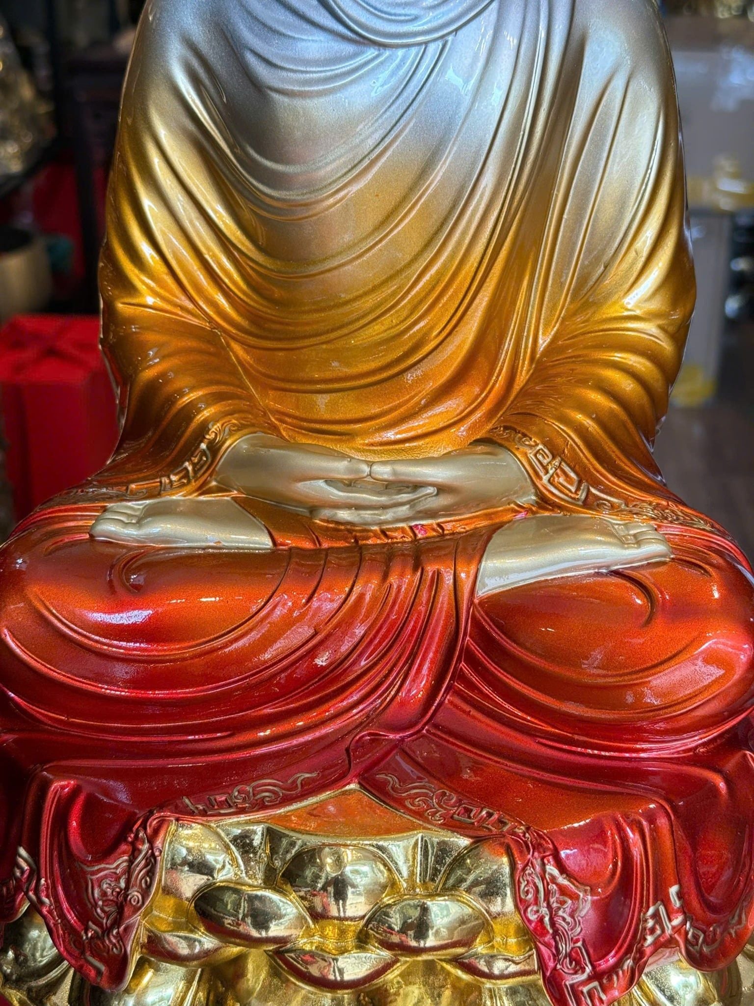 Tượng phật Thích Ca bằng đồng