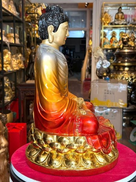 Tượng phật Thích Ca bằng đồng