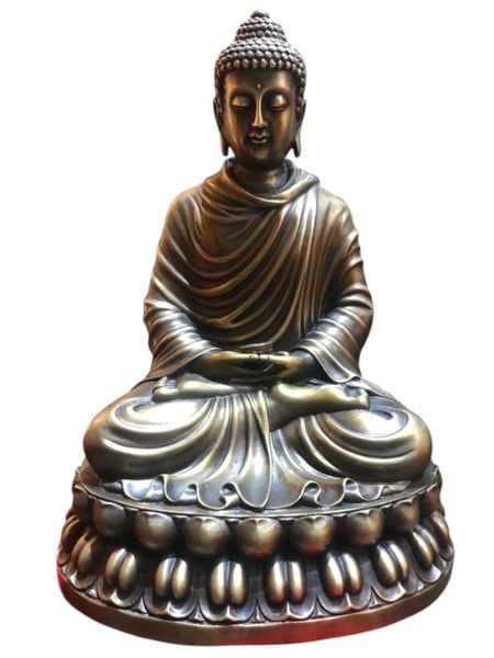 Tượng phật thích ca mâu ni bằng đồng 47cm nặng 11kg