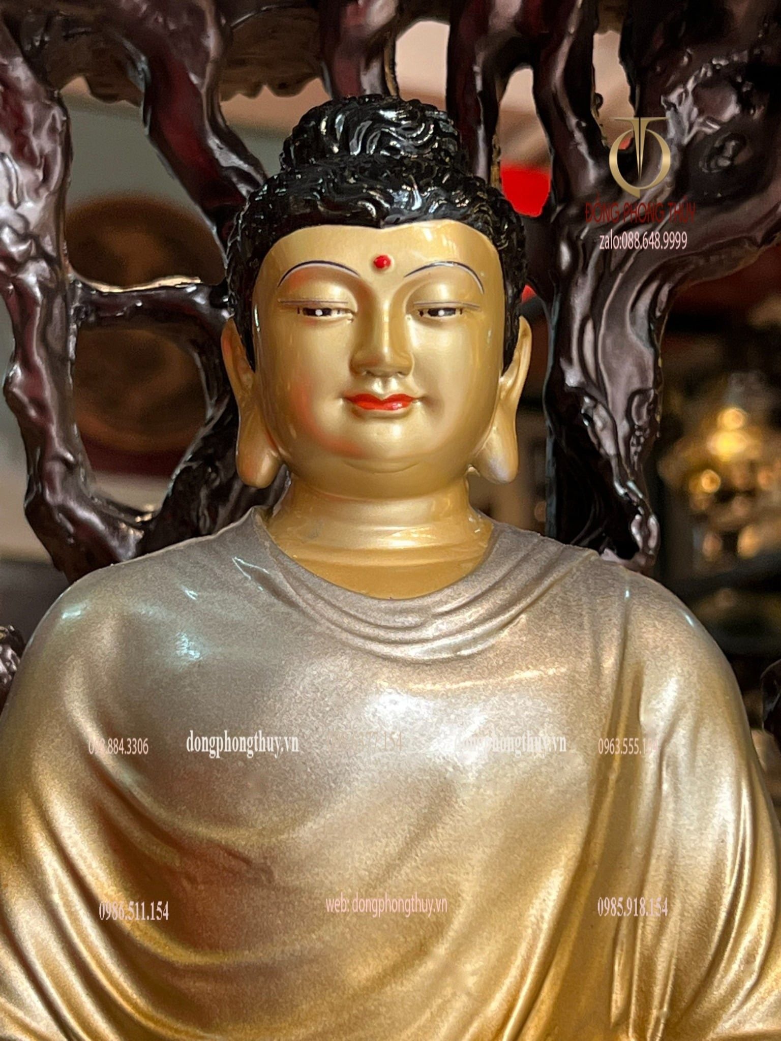 Tượng bổn sư thích ca bằng đồng