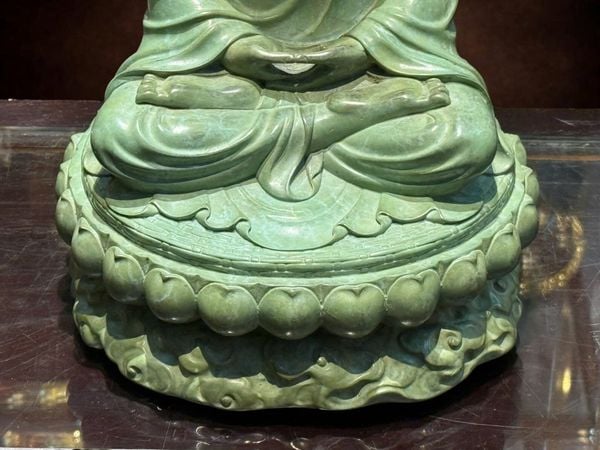 Tượng phật Thích Ca bằng đồng patina