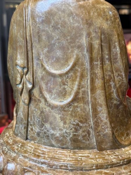 Tượng phật Thích Ca cao 35cm nặng 8,5kg bằng đồng