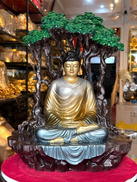 Tượng phật Thích Ca ngồi thiền bằng đồng