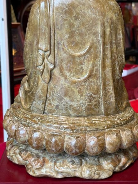 Tượng phật Thích Ca cao 35cm nặng 8,5kg bằng đồng