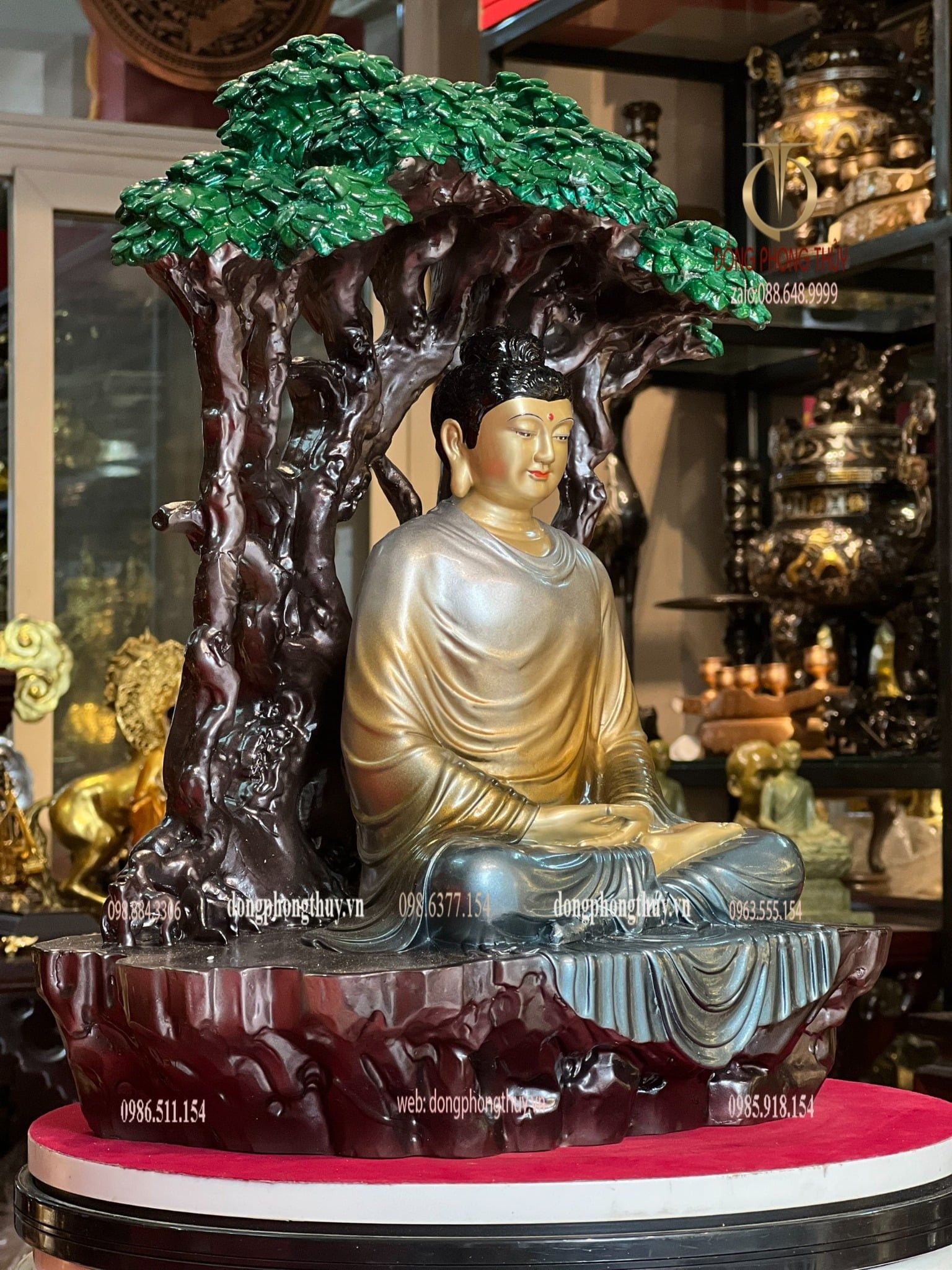 Tượng bổn sư thích ca bằng đồng