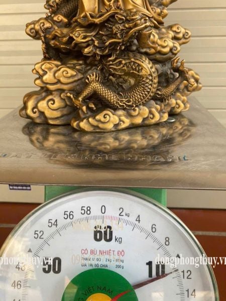 Tượng phật quan âm bằng đồng