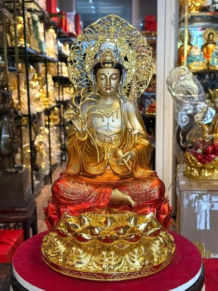 Tượng Quan Âm Bồ Tát bằng đồng