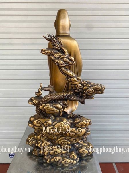 Tượng phật quan âm bằng đồng