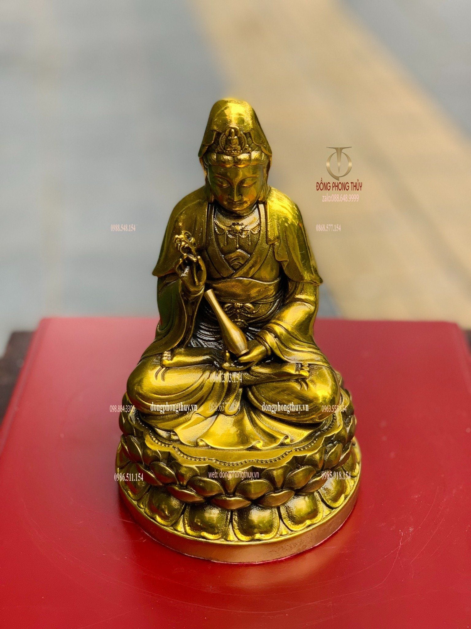 Tượng quan âm bằng đồng