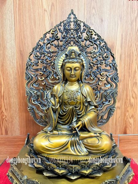 Tượng phật quan âm bằng đồng
